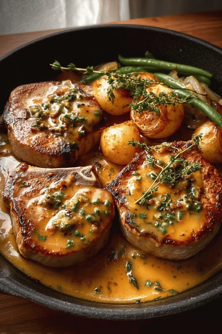 Honey Mustard Pork Chops Skillet 36.Png