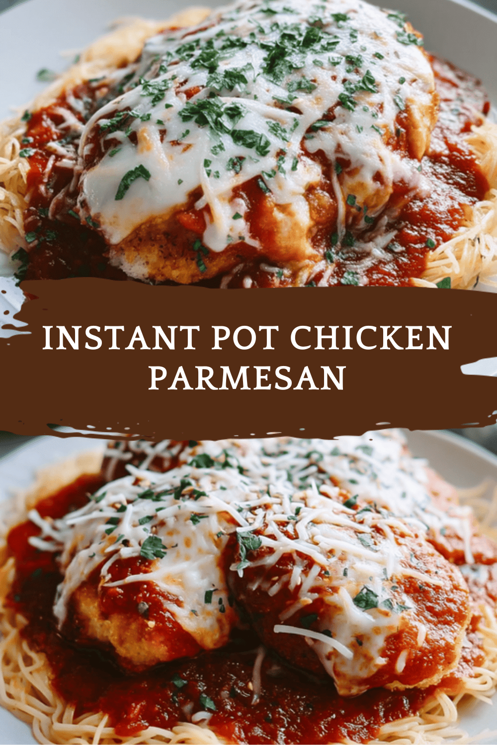 Instant Pot Chicken Parmesan