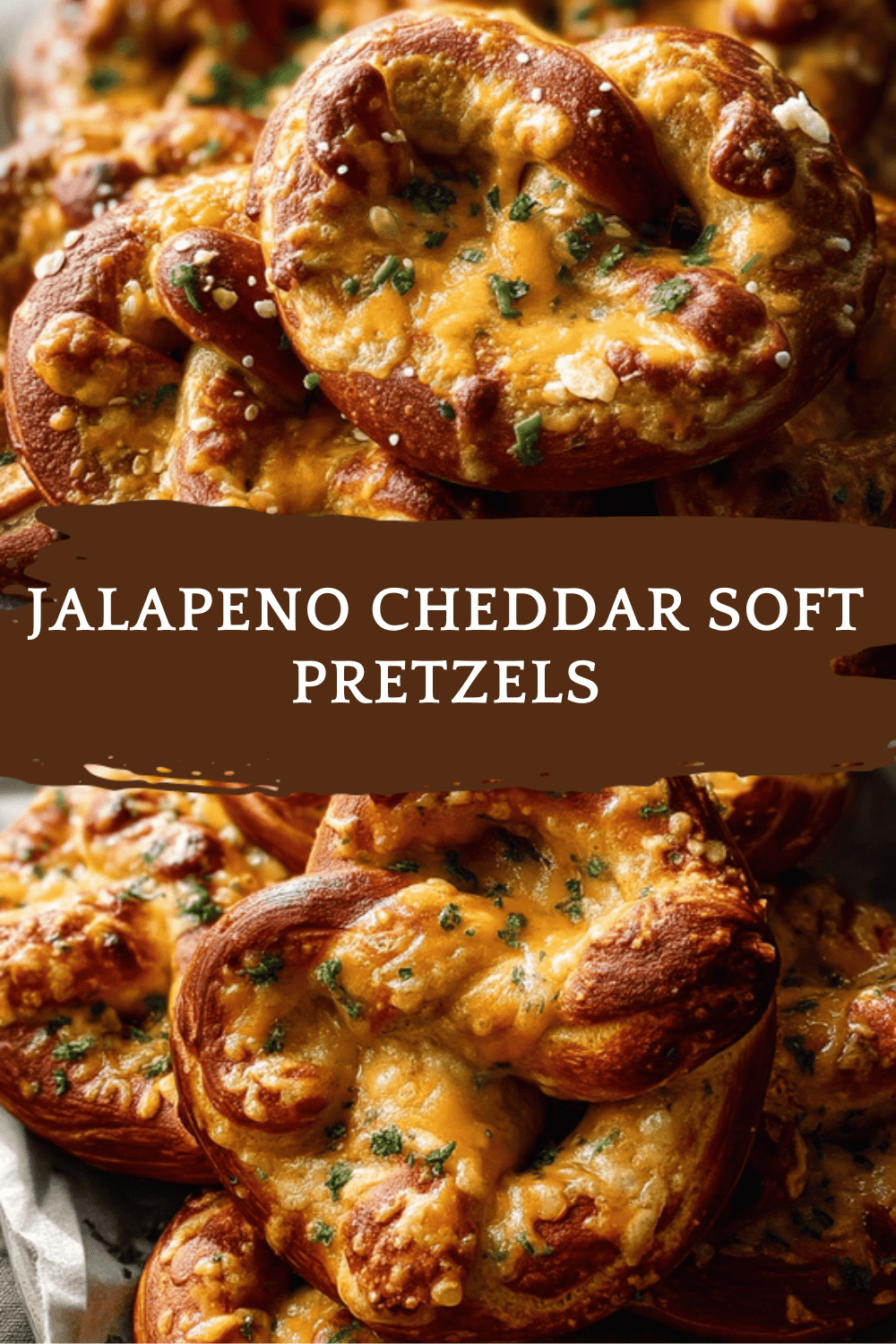 Jalapeno Cheddar Soft Pretzels