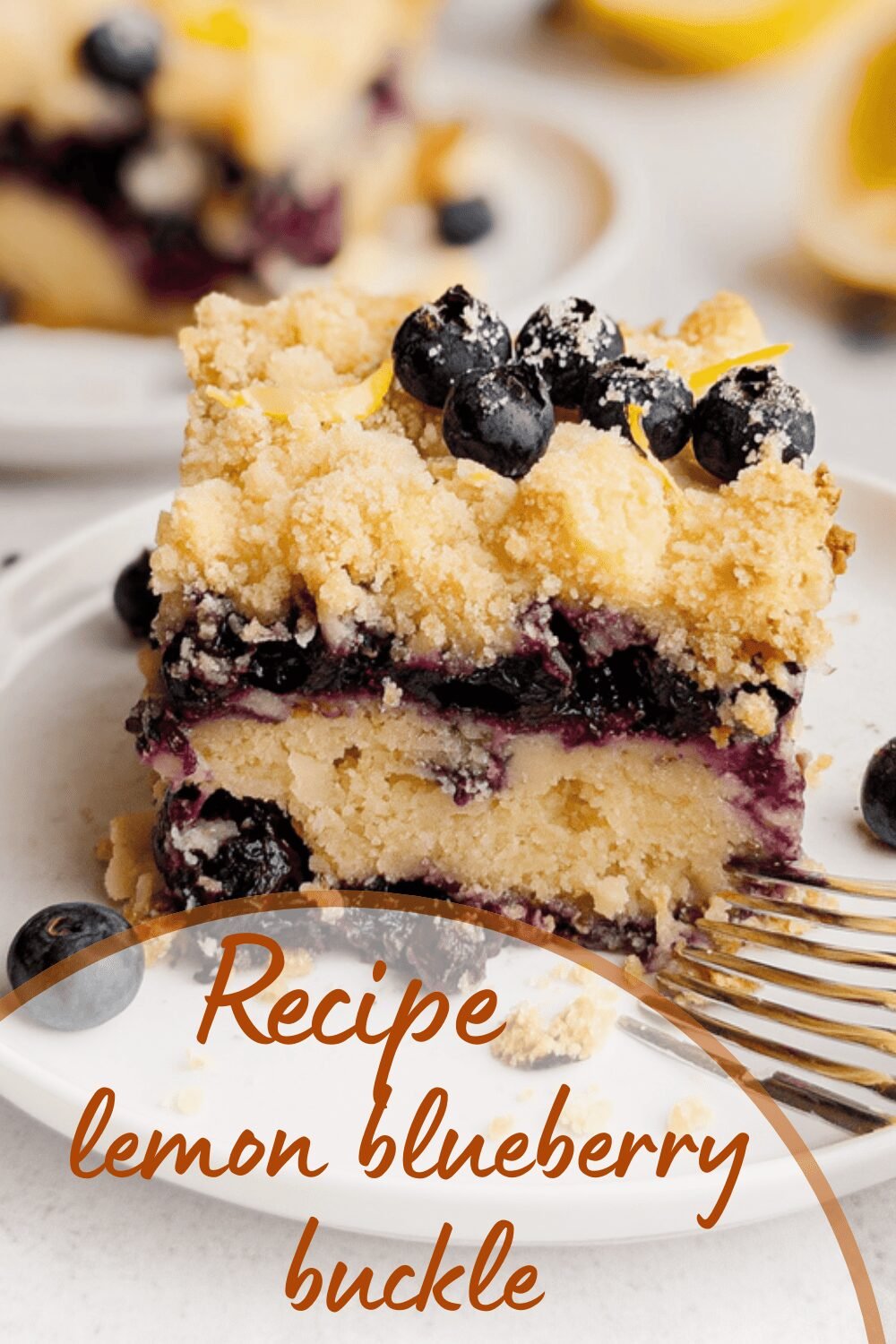 Lemon Blueberry Buckle