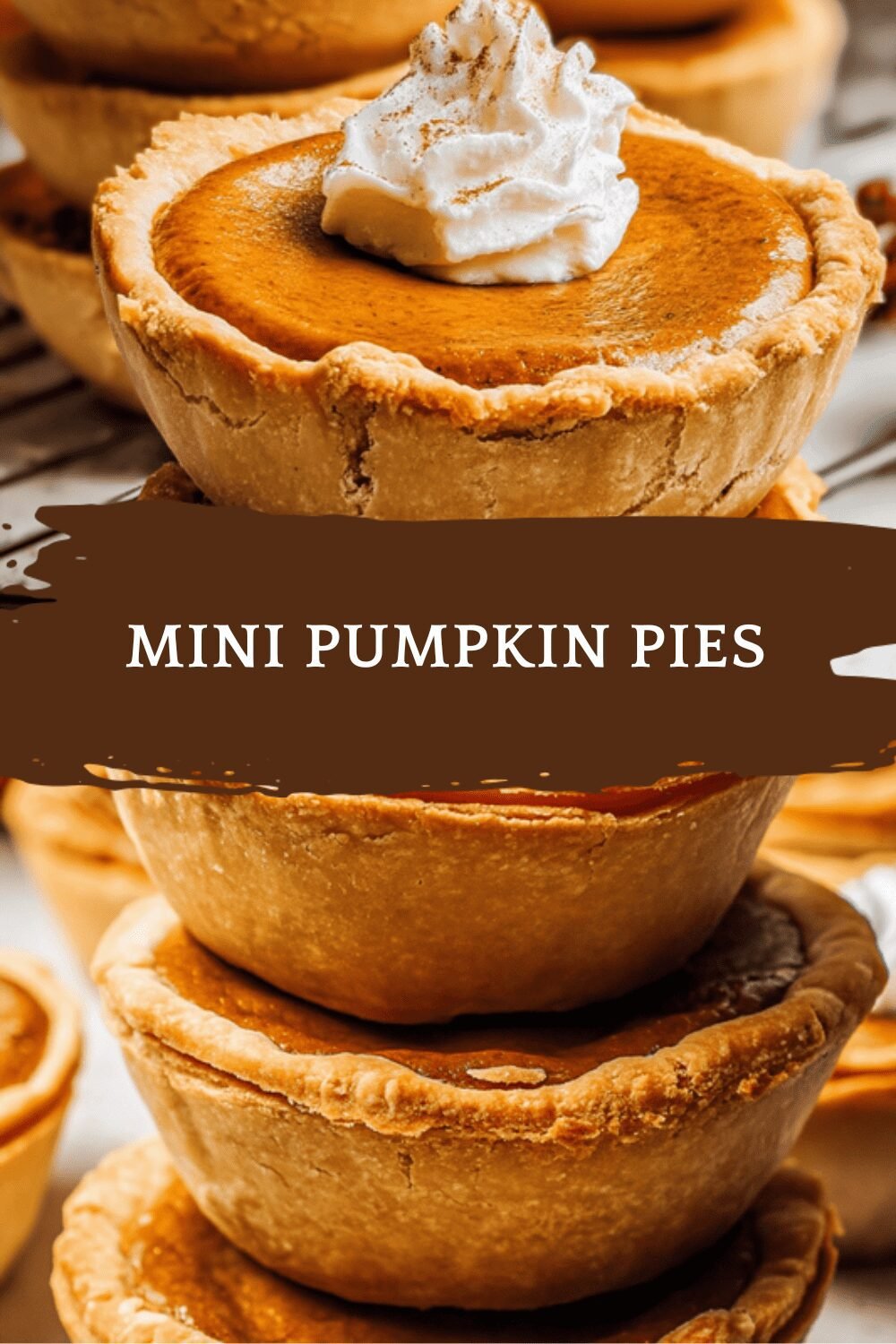 Mini Pumpkin Pies Recipe In Muffin Cups And Hand Pie Styles 6 Mini Pumpkin Pies