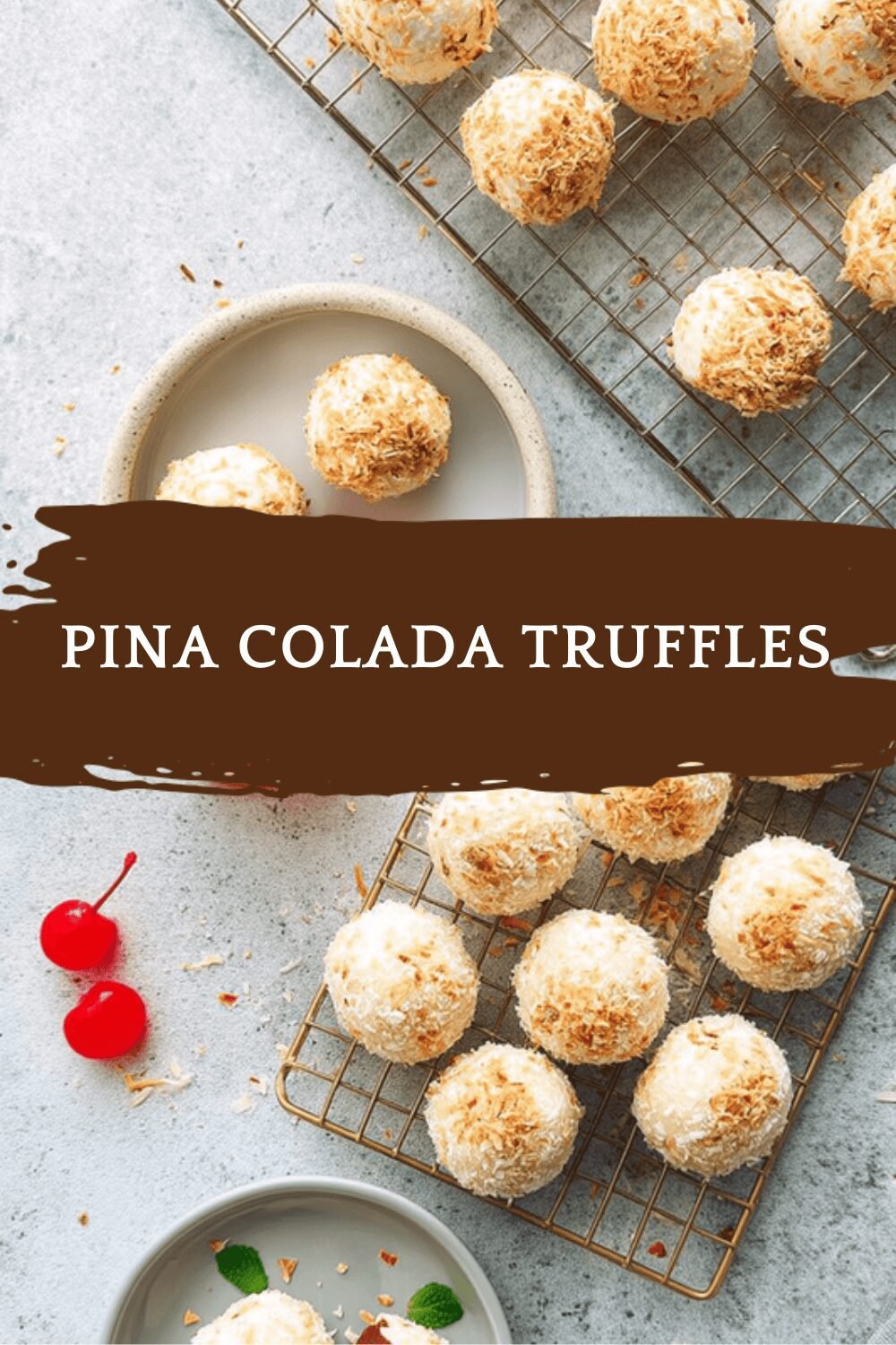 Pina Colada Truffles