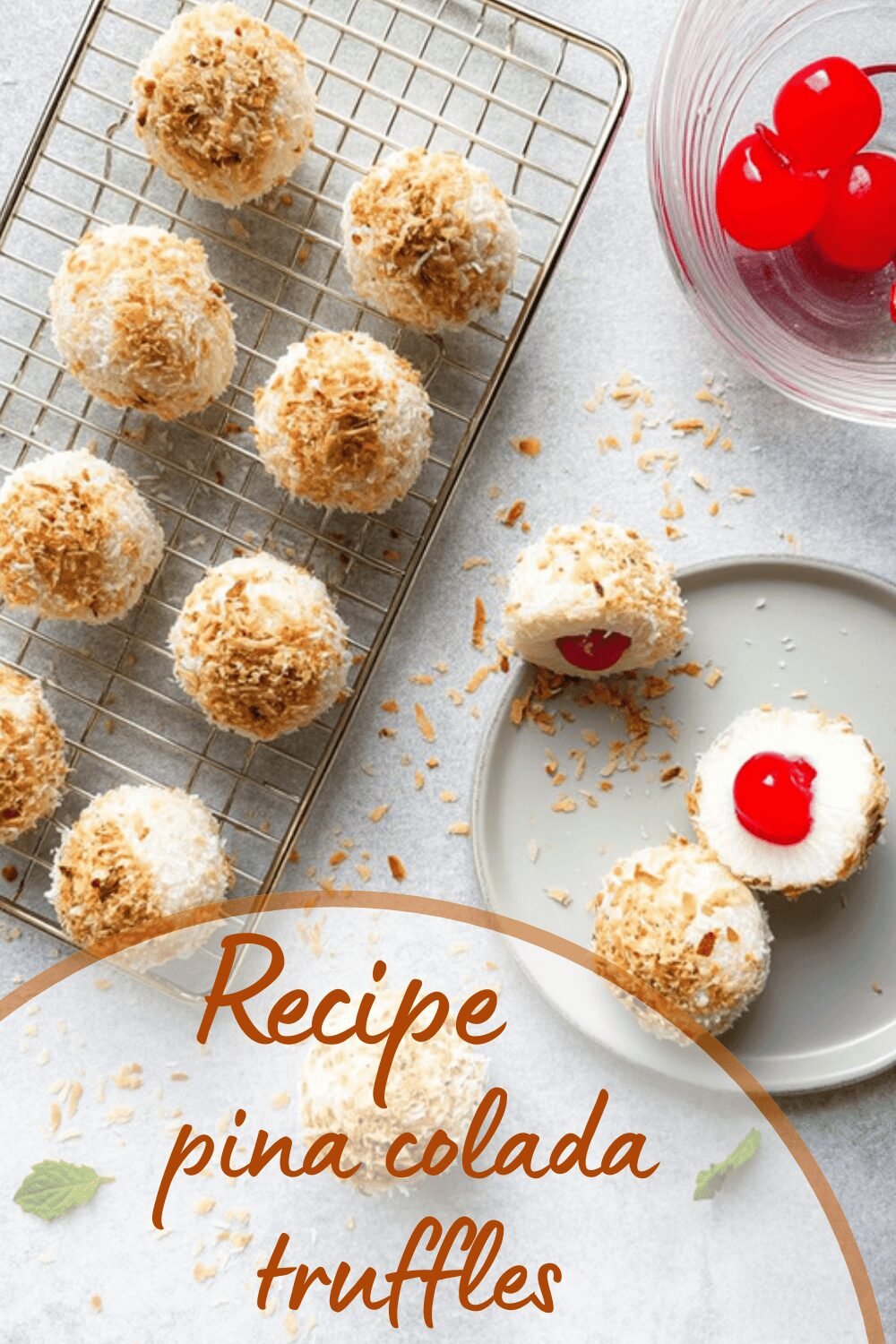 Pina Colada Truffles