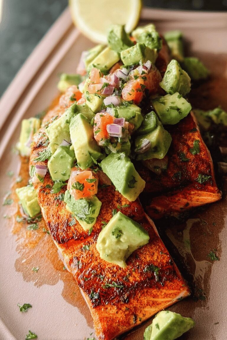 Salmon With Avocado 45.Png