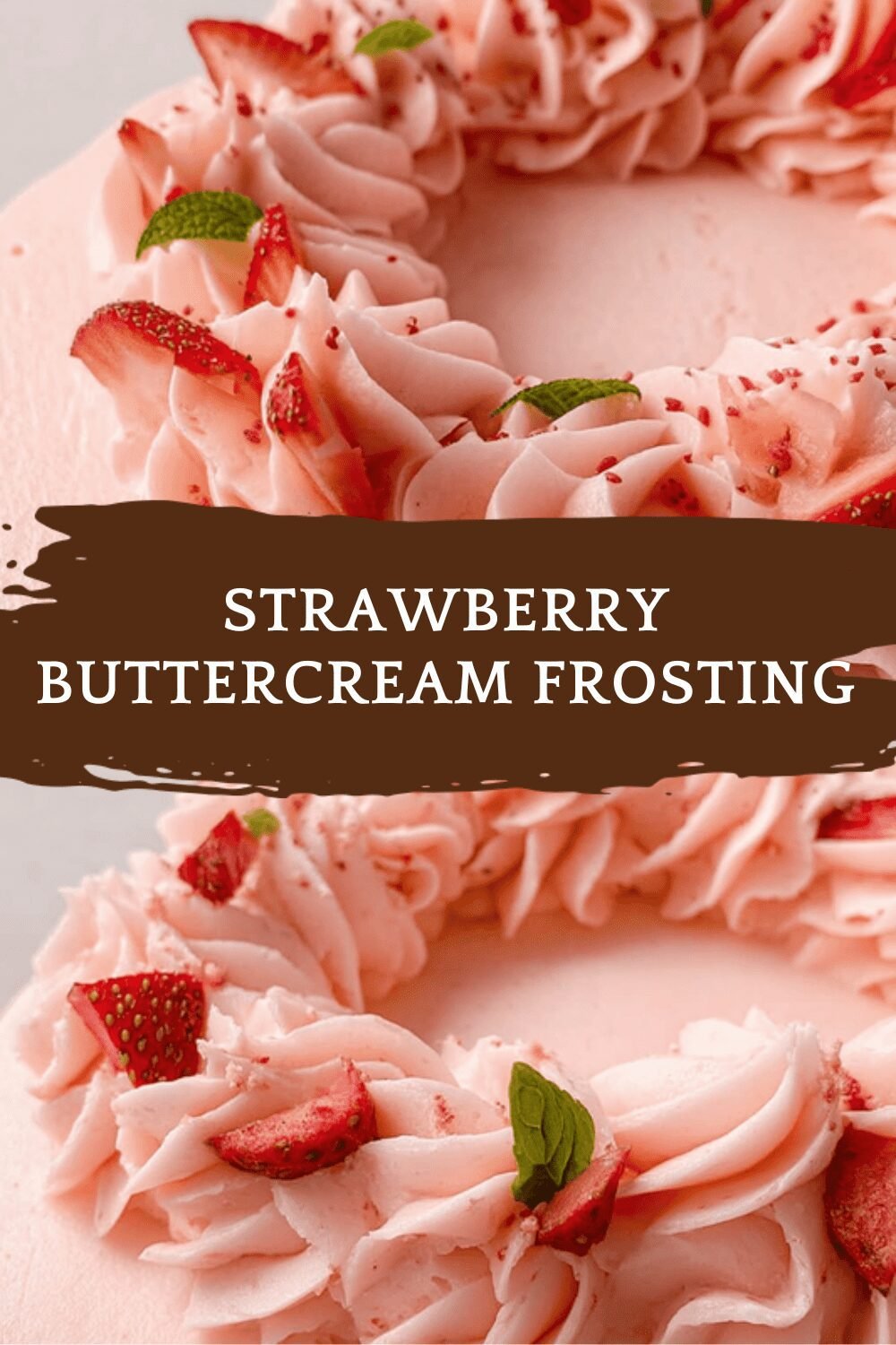 Strawberry Buttercream Frosting