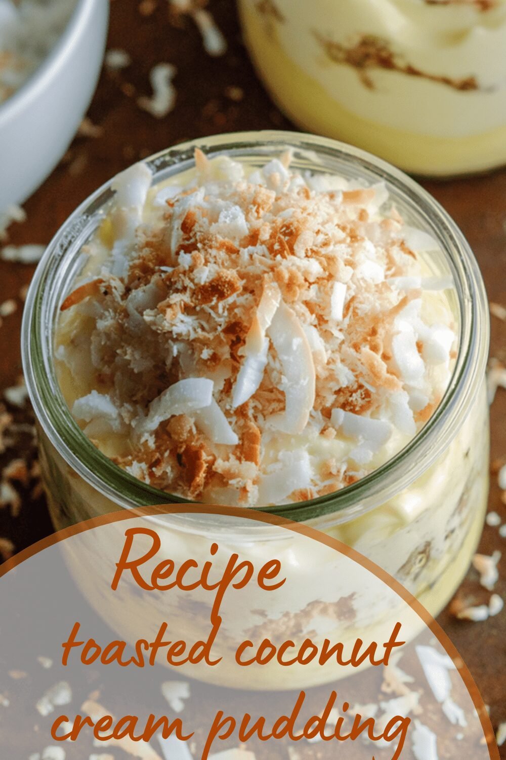 Toasted Coconut Cream Pudding