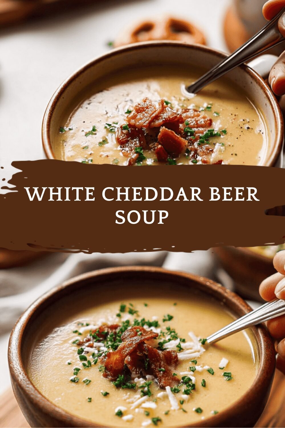 White Cheddar Beer Soup