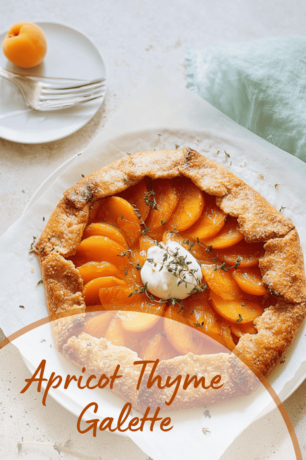 Apricot Thyme Galette