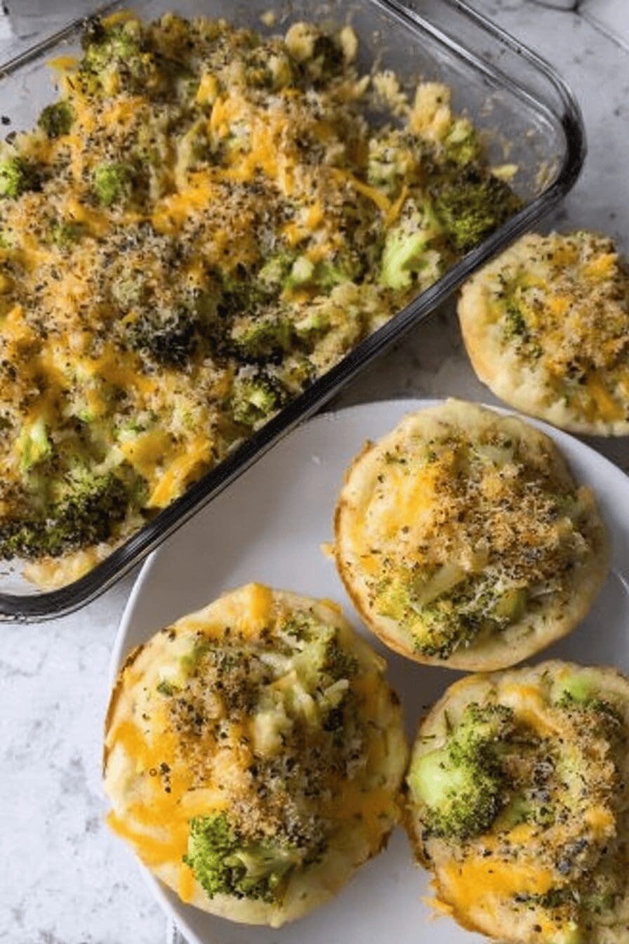 Cheesy Broccoli Rice Cups Recipe For Easy Healthy Meals