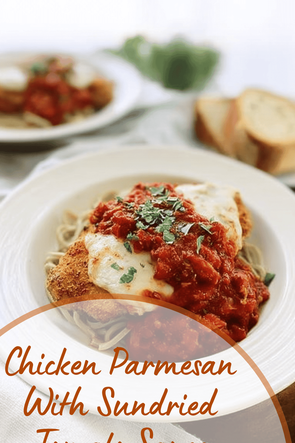 Chicken Parmesan With Sundried Tomato Sauce