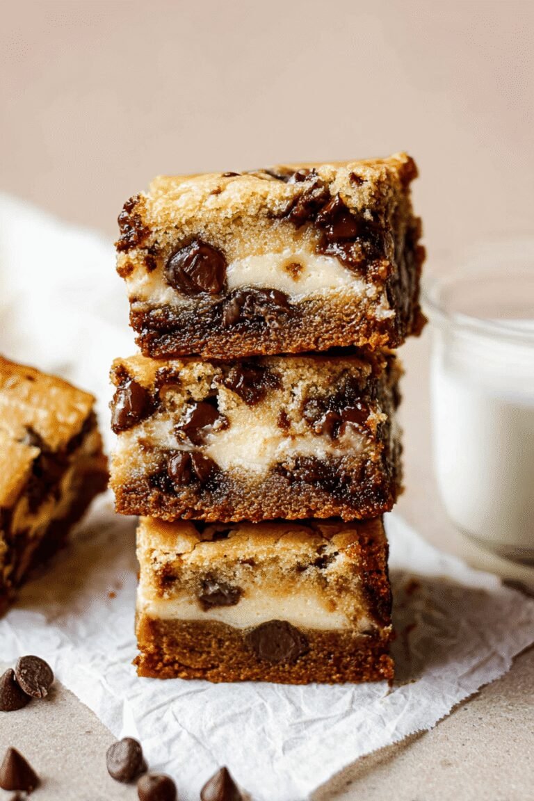 Chocolate Chip Cookie Cheesecake Bars 11.Png