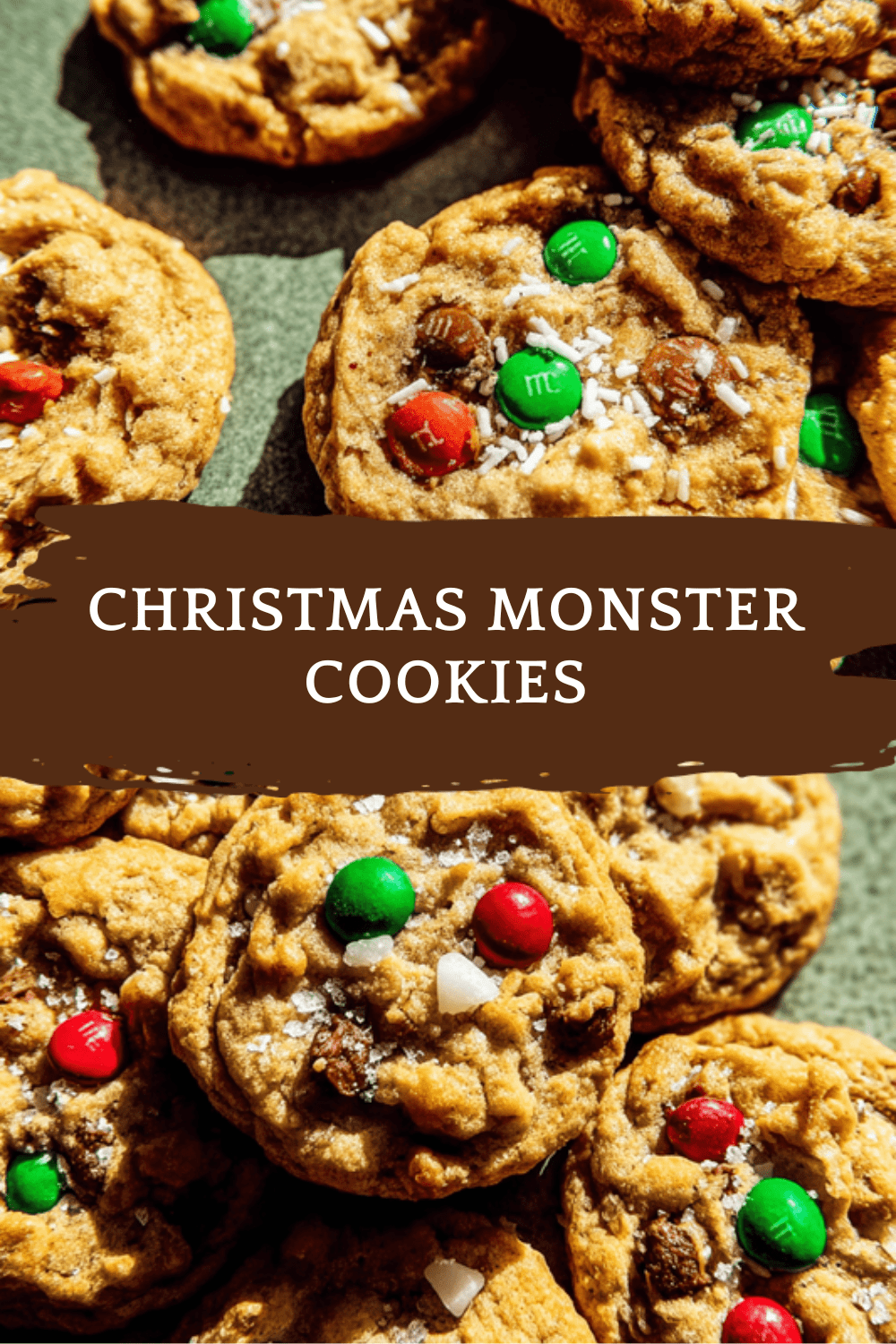 Christmas Monster Cookies Recipe For Festive Holiday Treats 6 Christmas Monster Cookies