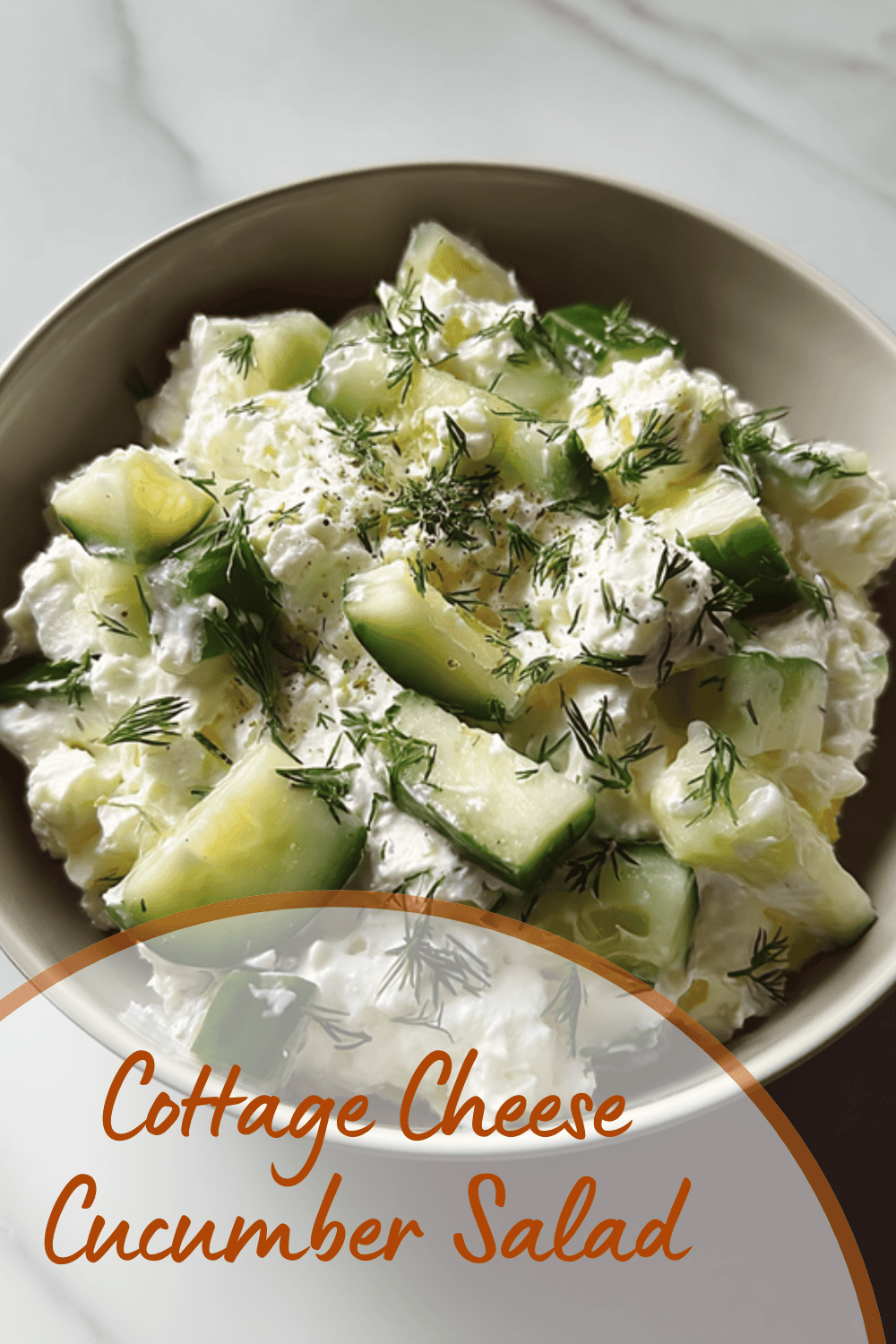 Cottage Cheese Cucumber Salad