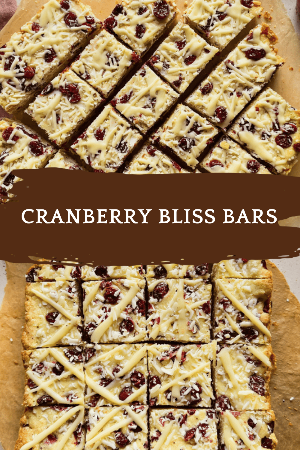 Cranberry Bliss Bars Recipe With Cream Cheese Frosting And White Chocolate 6 Cranberry Bliss Bars