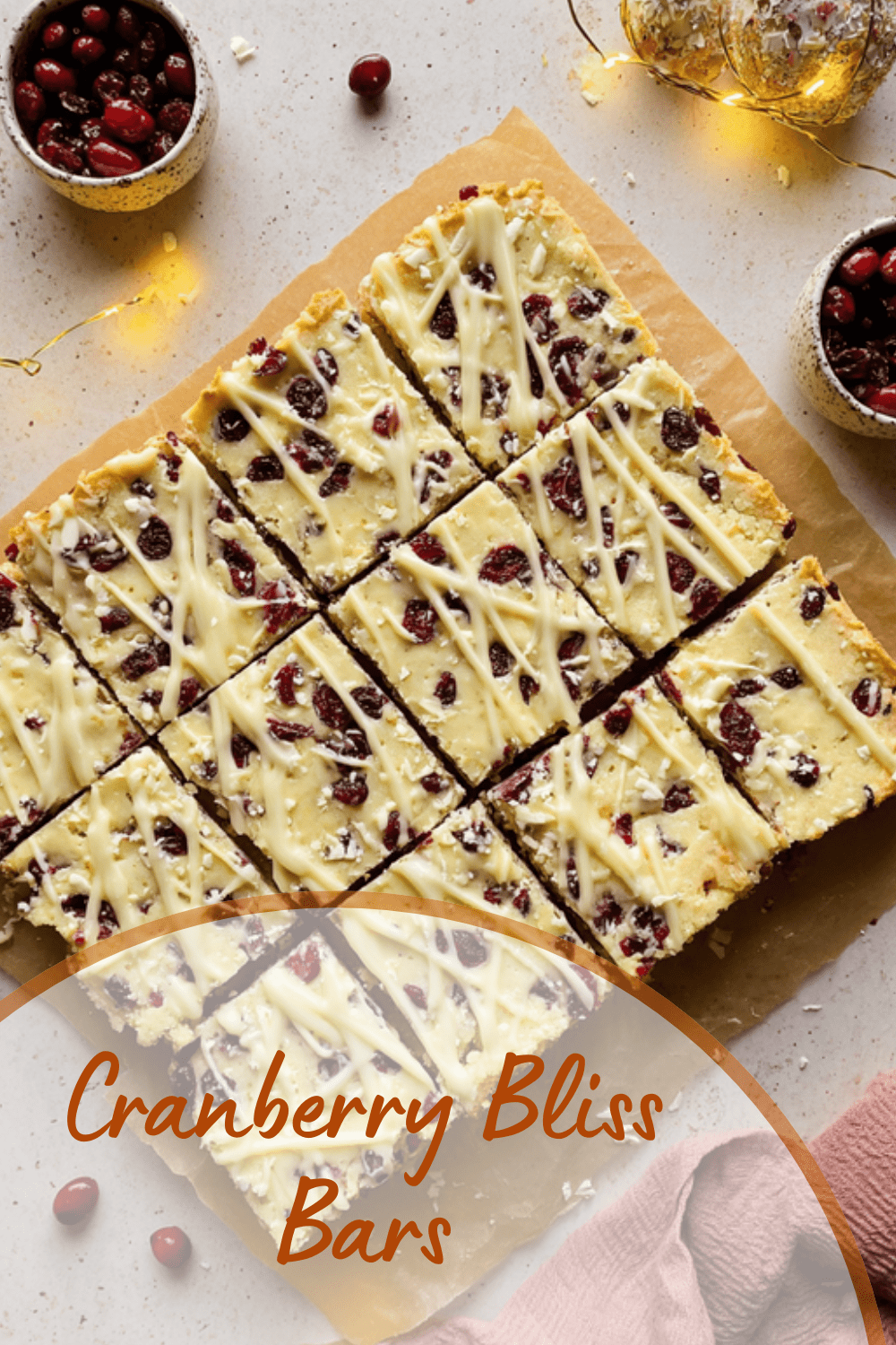 Cranberry Bliss Bars Recipe With Cream Cheese Frosting And White Chocolate 7 Cranberry Bliss Bars