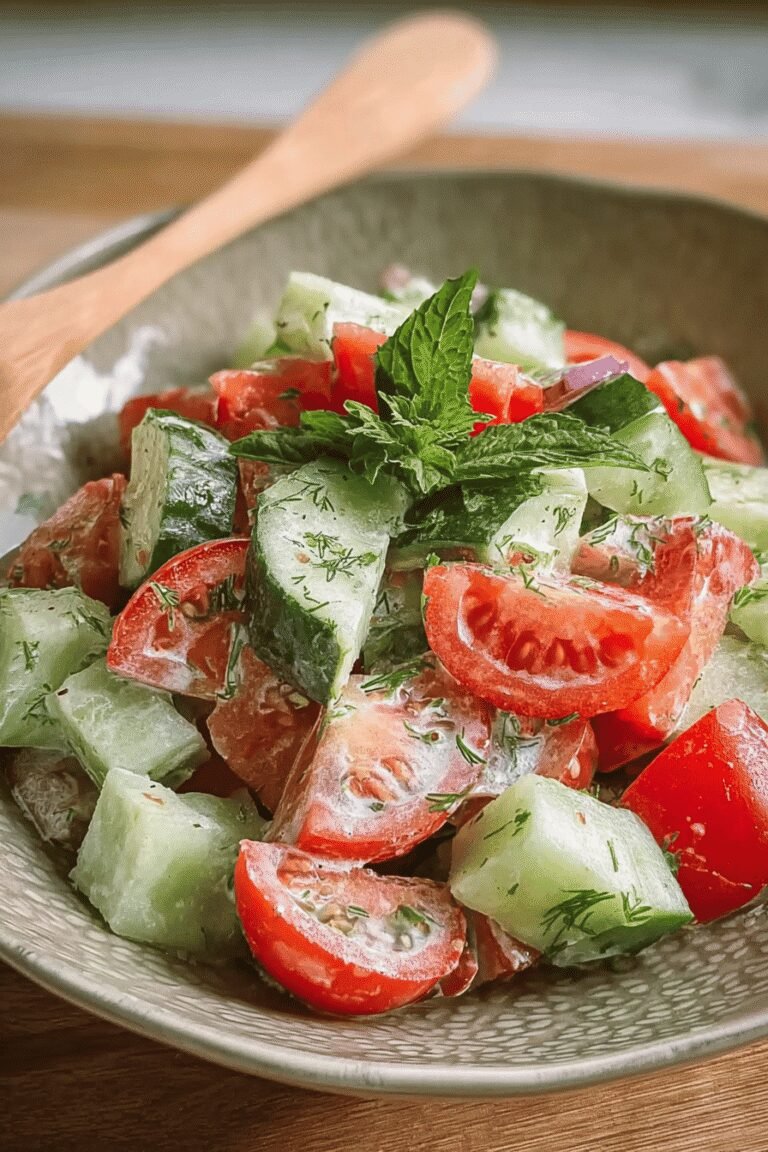 Creamy Cucumber Tomato Salad 96.Png