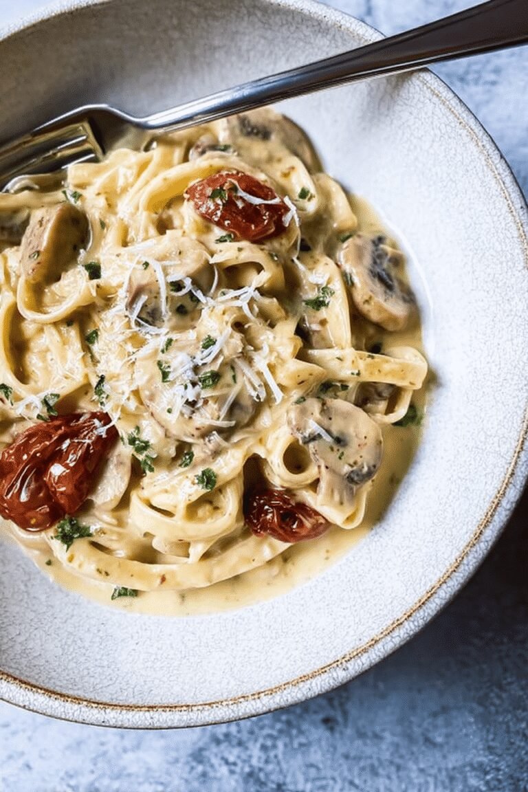 Creamy Tuscan Mushroom Sauce 43.Png