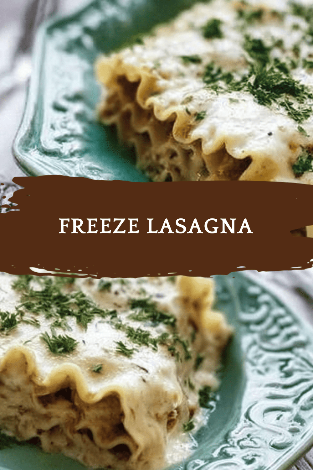 Freeze Lasagna