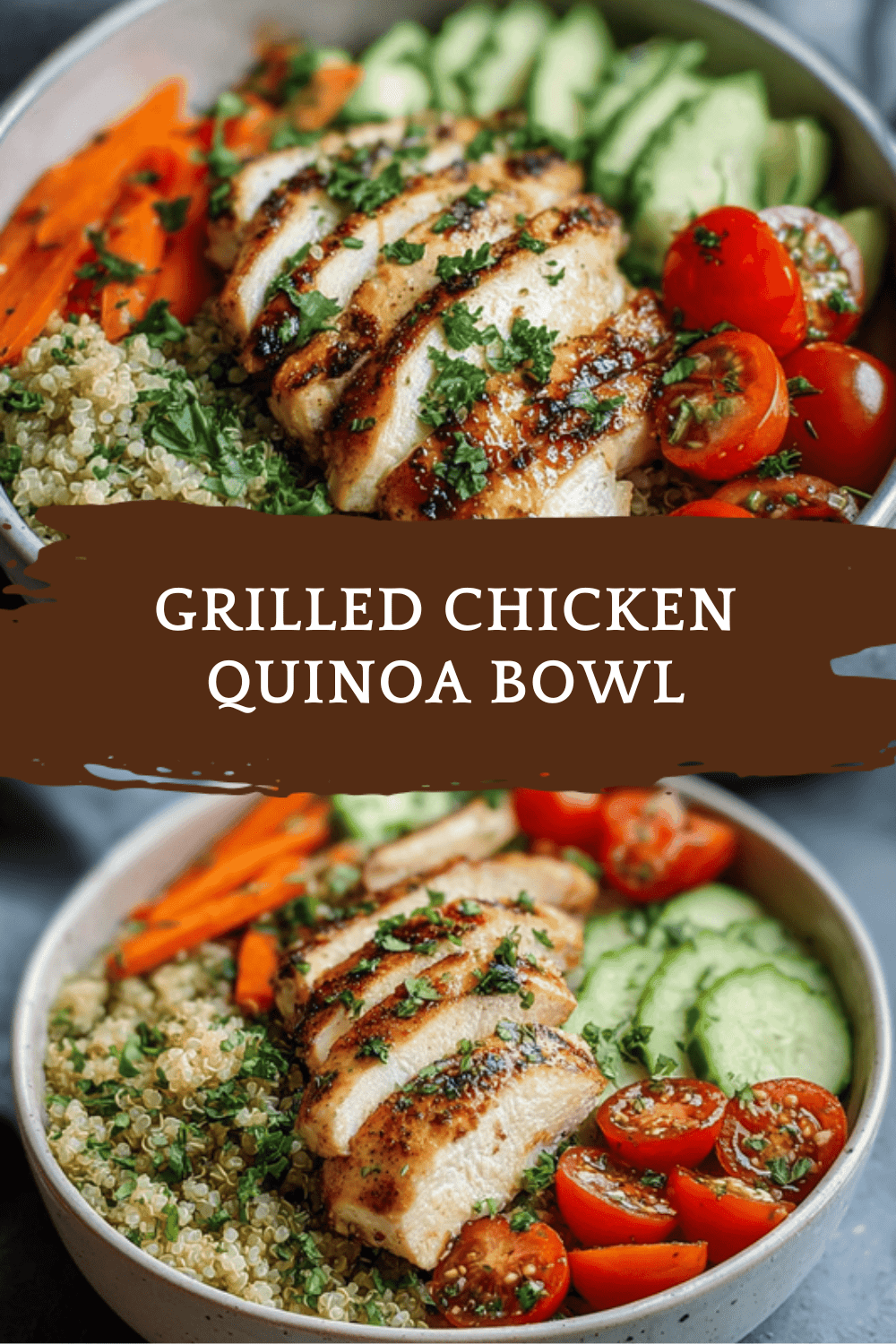 Grilled Chicken Quinoa Bowl