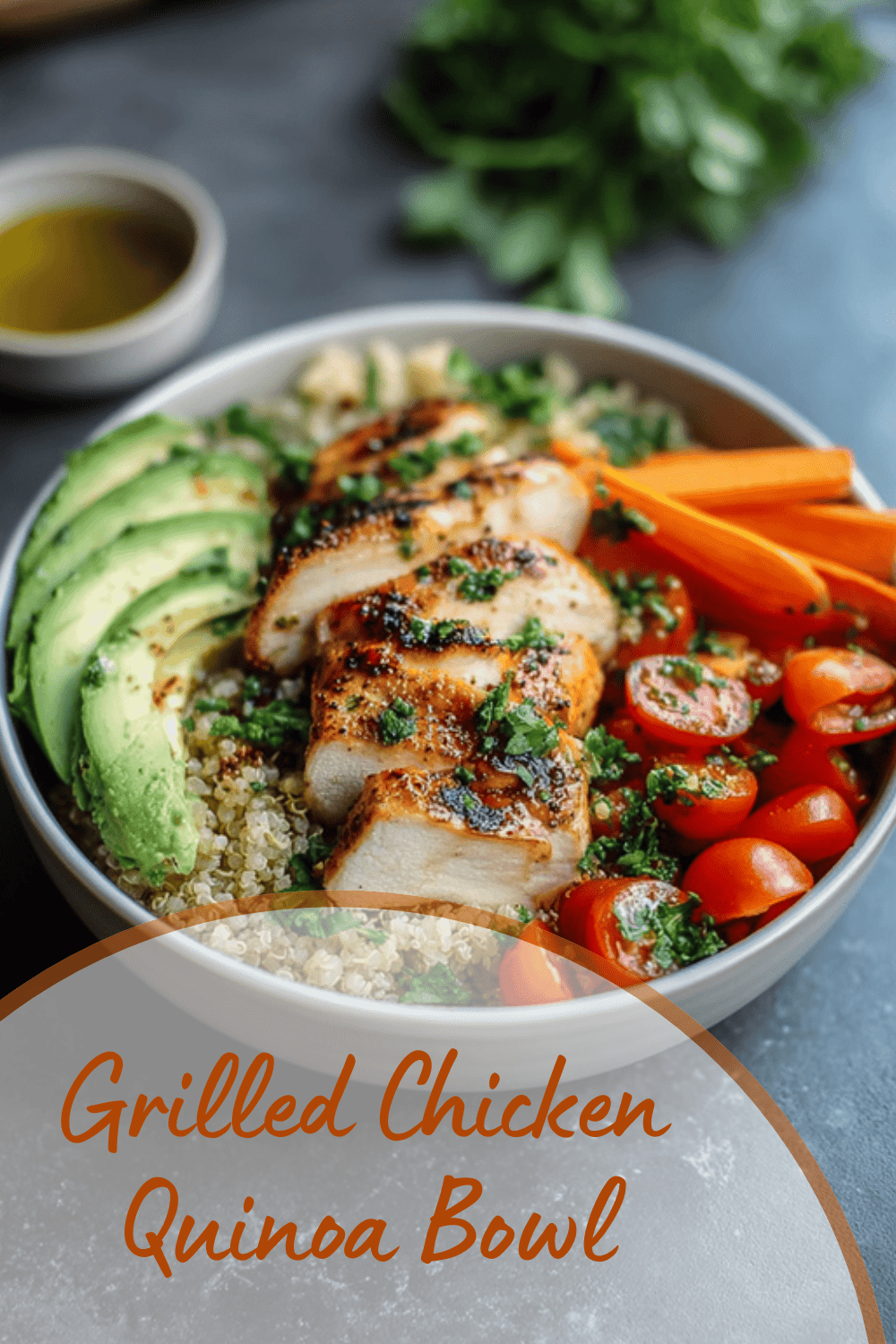 Grilled Chicken Quinoa Bowl
