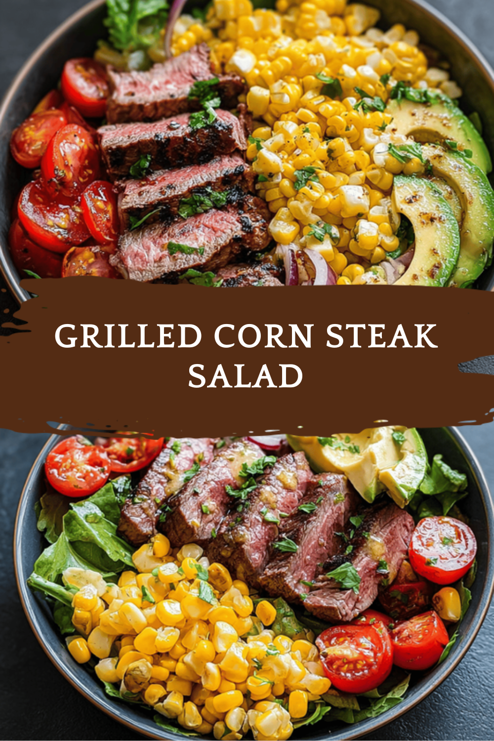 Balsamic Steak Salad With Gorgonzola And Grilled Corn 6 Grilled Corn Steak Salad
