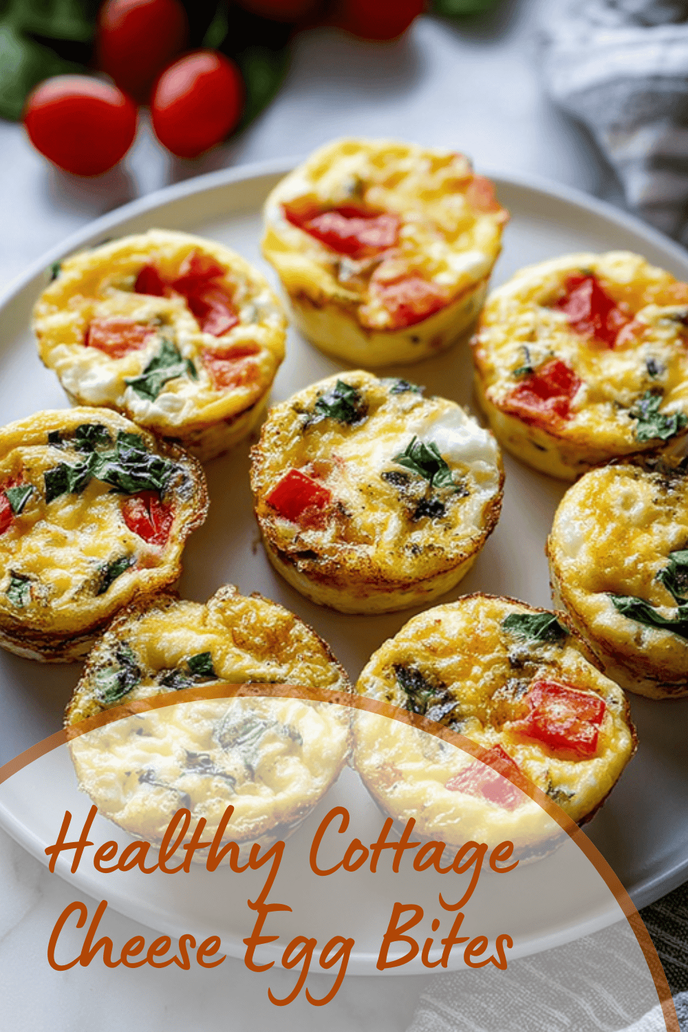 Healthy Cottage Cheese Egg Bites