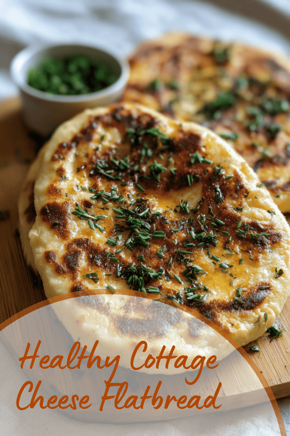 Healthy Cottage Cheese Flatbread