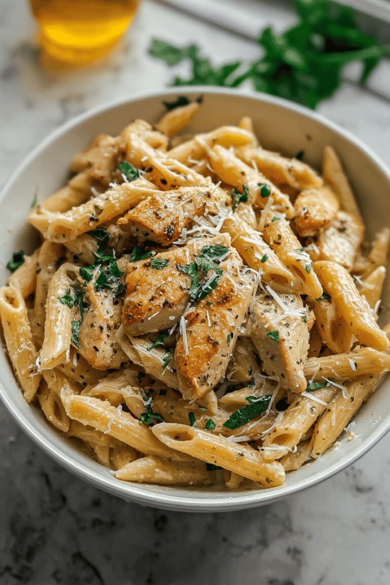 Healthy Garlic Parmesan Chicken Pasta 56.Png
