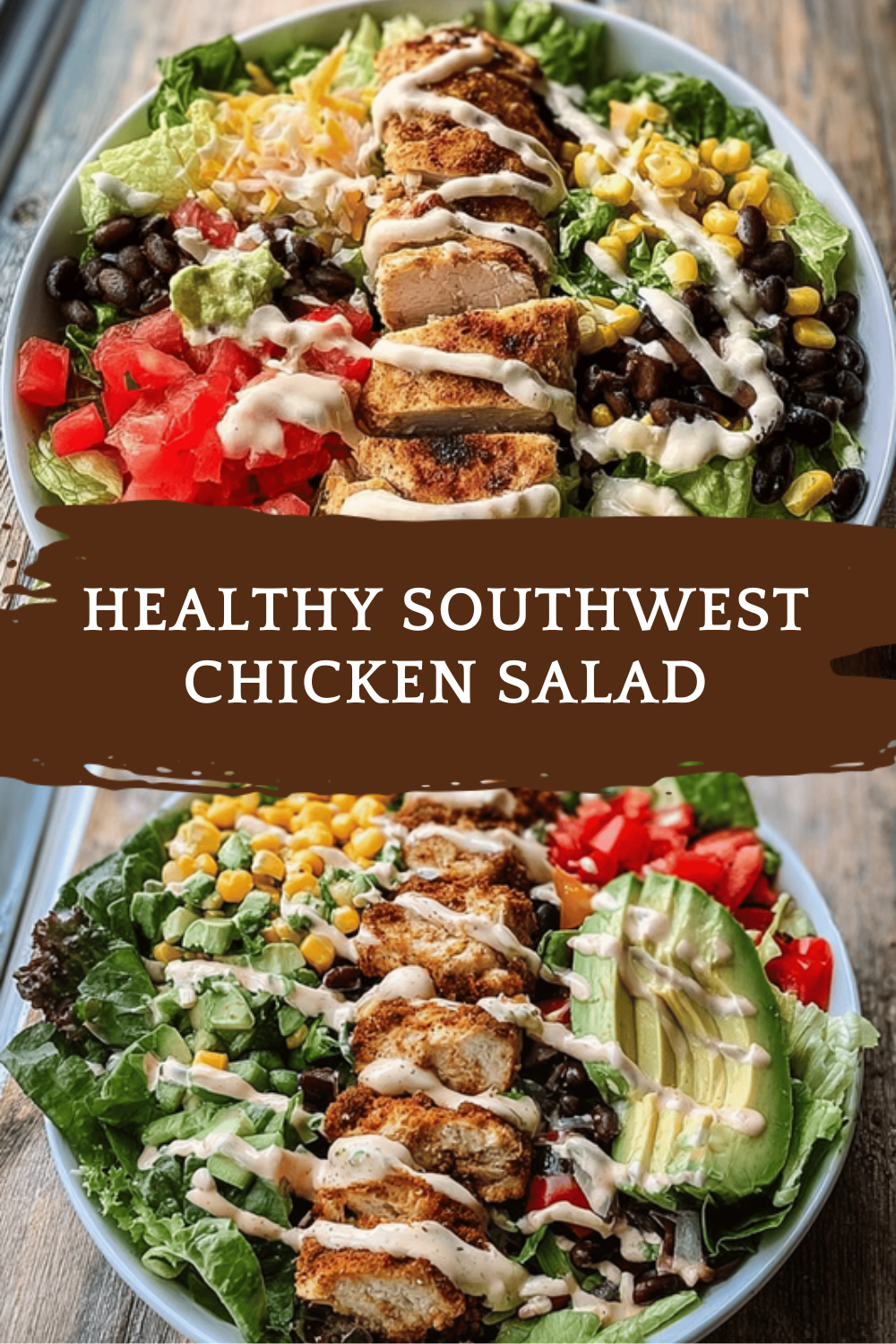 Southwestern Chicken Salad With Fresh Corn And Creamy Dressing 6 Healthy Southwest Chicken Salad