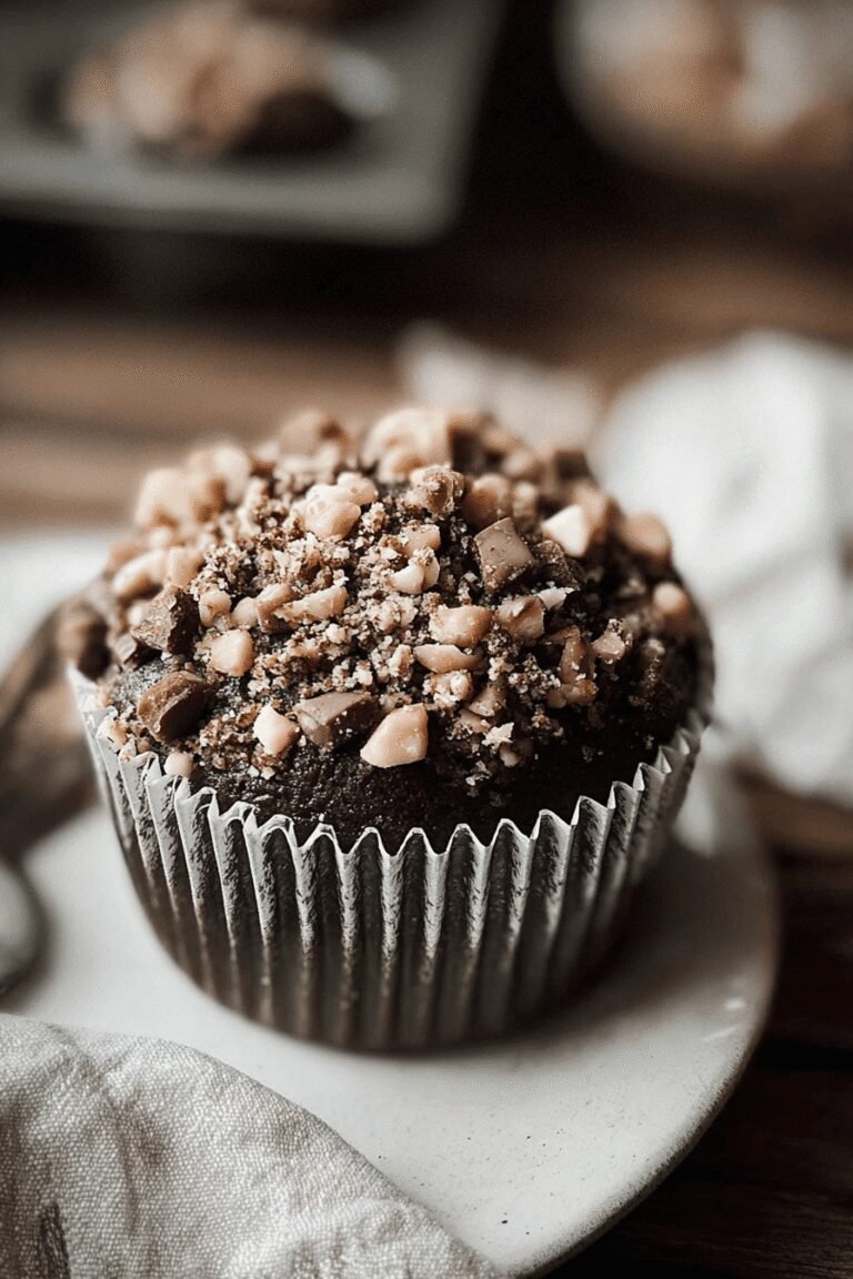 High Altitude Chocolate Toffee Crunch Cupcakes 66.Png