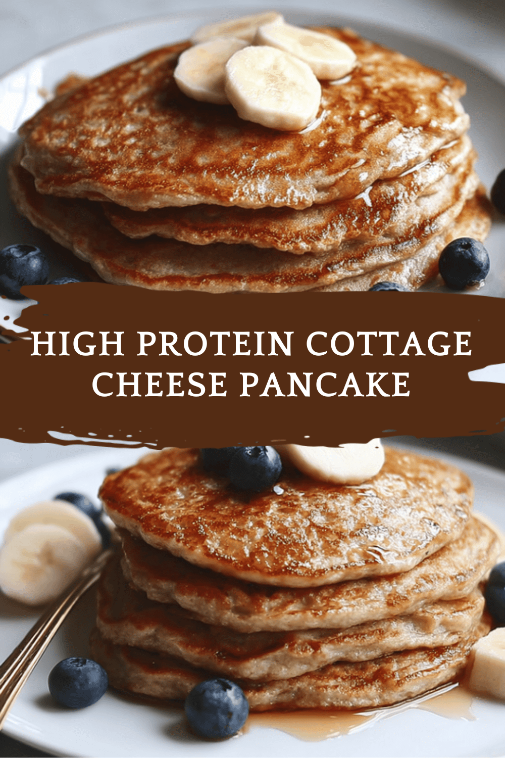 High Protein Cottage Cheese Pancake