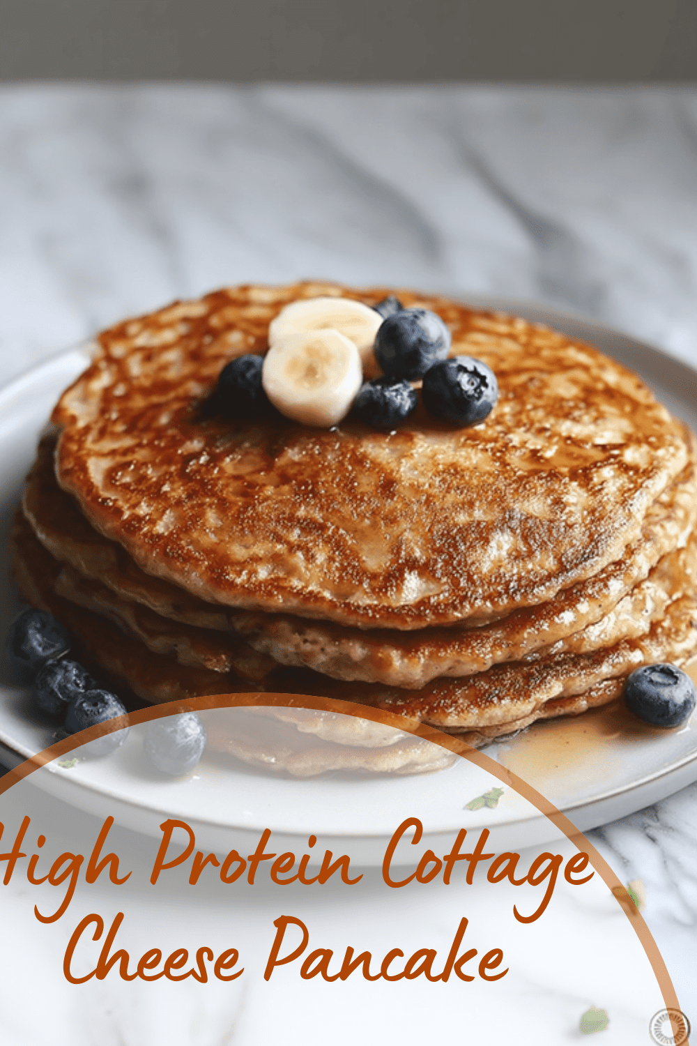 High Protein Cottage Cheese Pancake