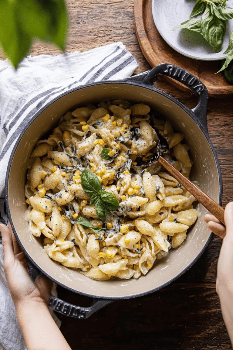 Lemon Basil Corn Ricotta Pasta 15.Png
