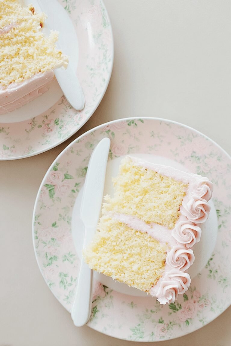Lemon Cake Raspberry Buttercream White Chocolate Rose 82.Png