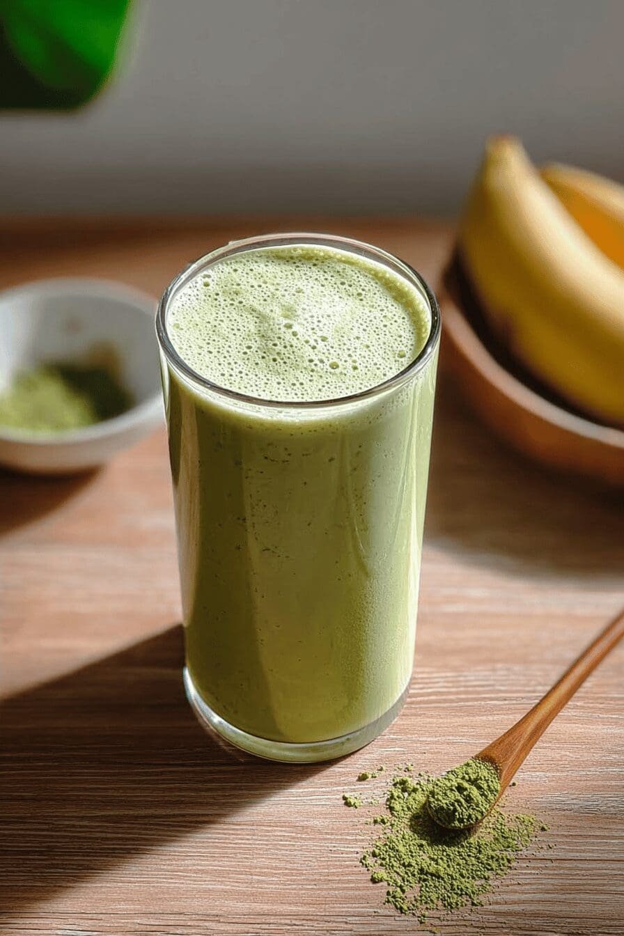 Healthy Matcha Smoothie Recipe Ready In 5 Minutes