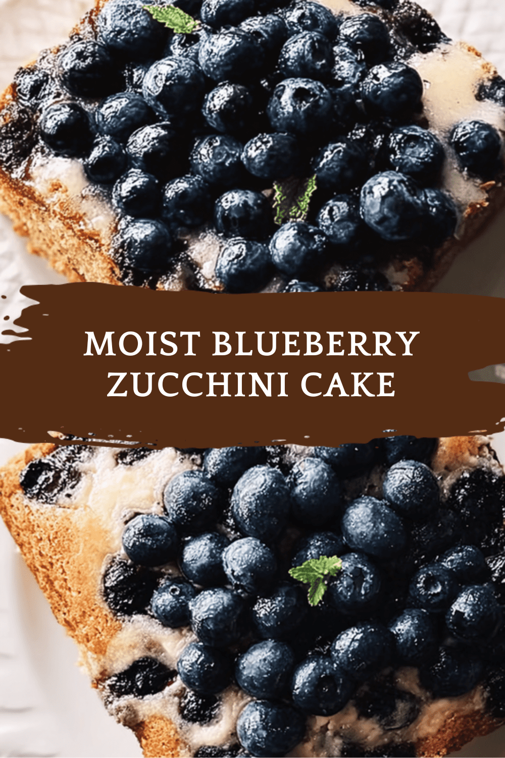 Moist Blueberry Zucchini Cake