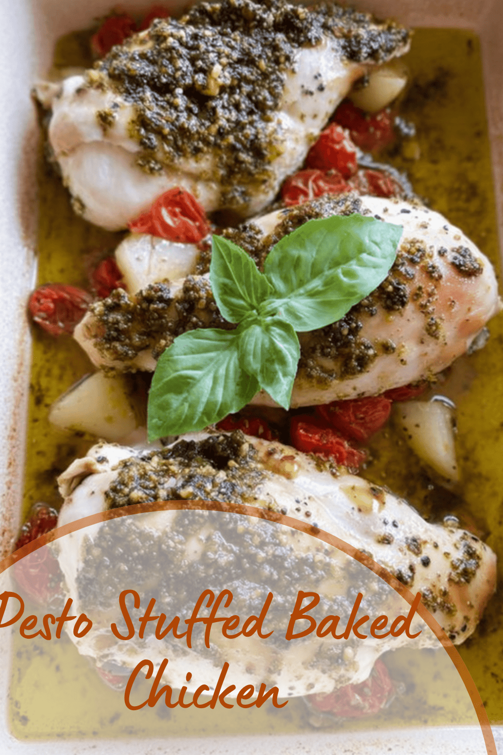 Pesto Stuffed Baked Chicken