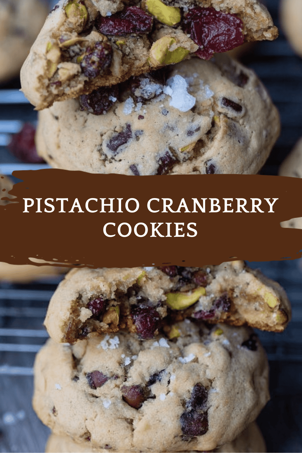 Pistachio Cranberry Cookies