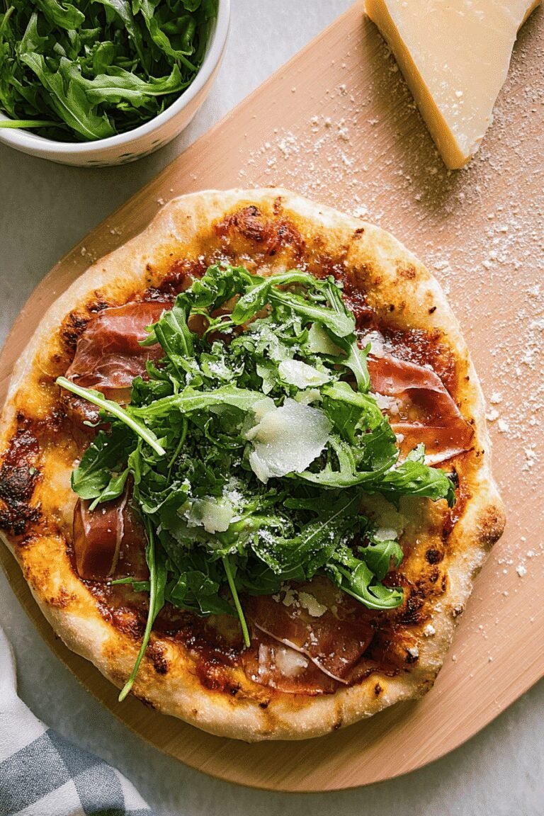 Prosciutto And Arugula Pizza 19.Png