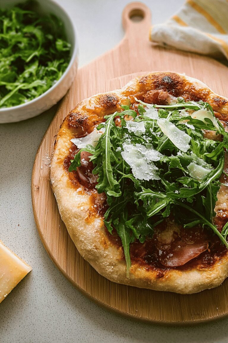 Prosciutto And Arugula Pizza 2.Png