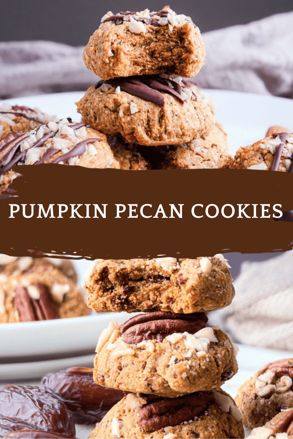Pumpkin Pecan Cookies