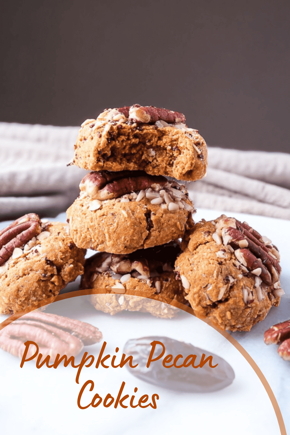 Pumpkin Pecan Cookies