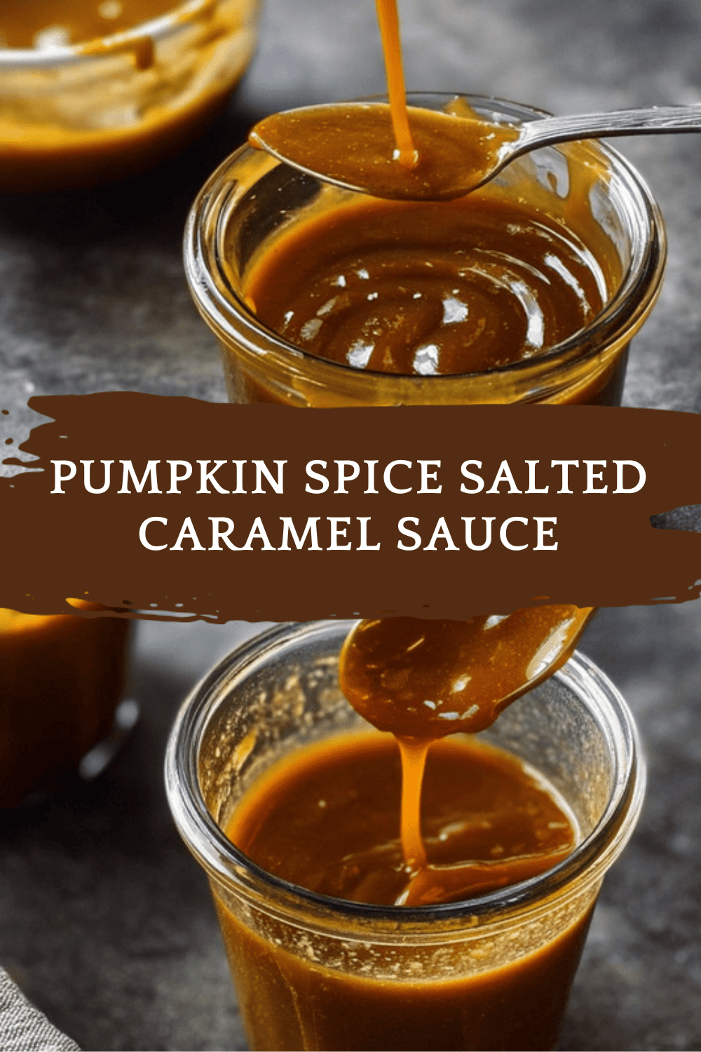 Pumpkin Spice Salted Caramel Sauce
