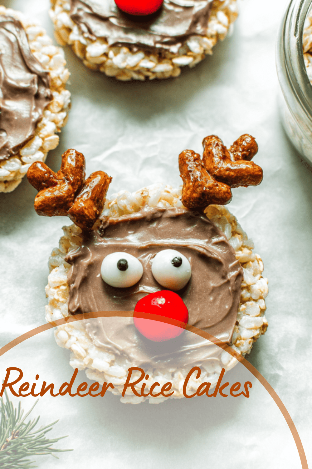 Reindeer Rice Cakes