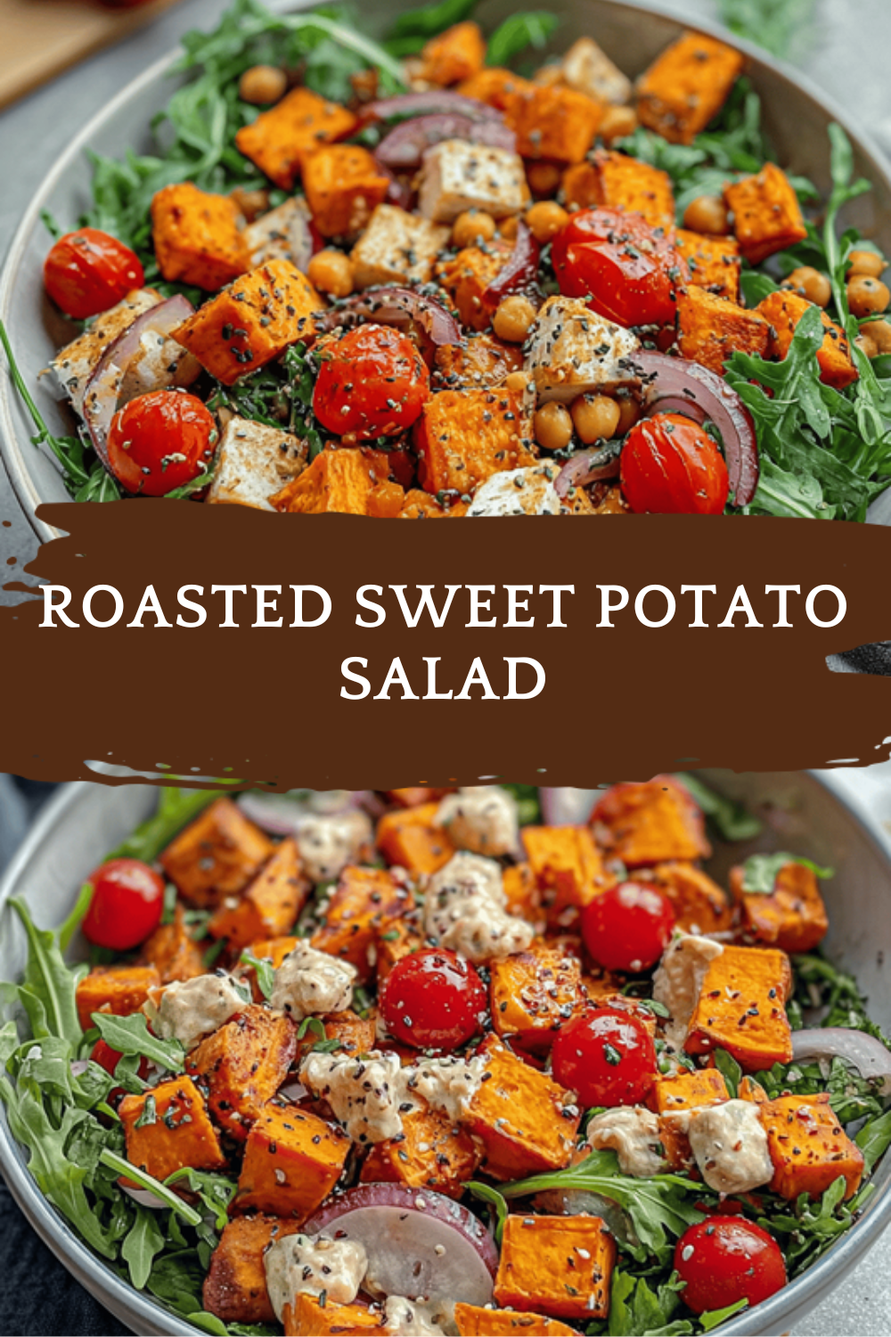 Roasted Sweet Potato Salad Simple Recipe Fresh Ingredients 6 Roasted Sweet Potato Salad