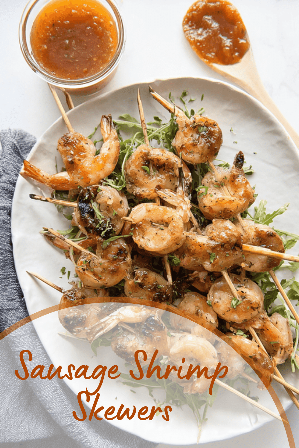 Sausage Shrimp Skewers