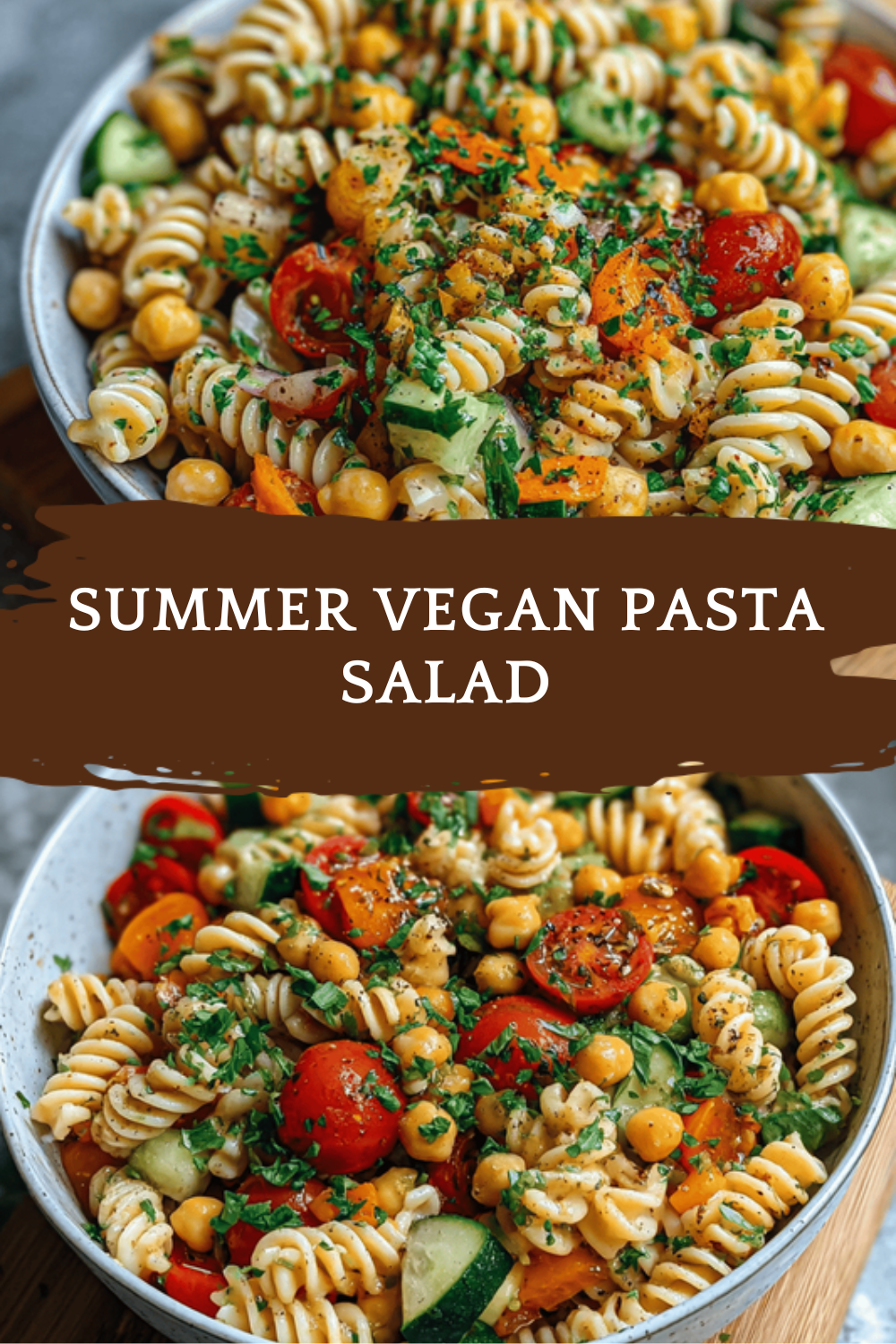 Summer Vegan Pasta Salad