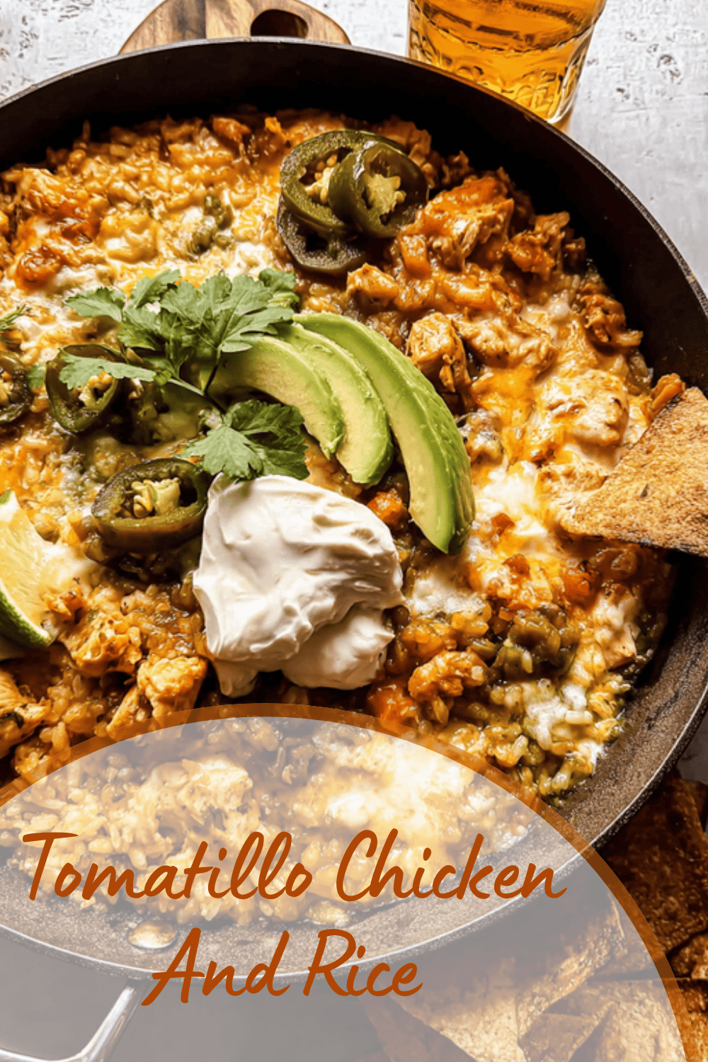 Tomatillo Chicken And Rice