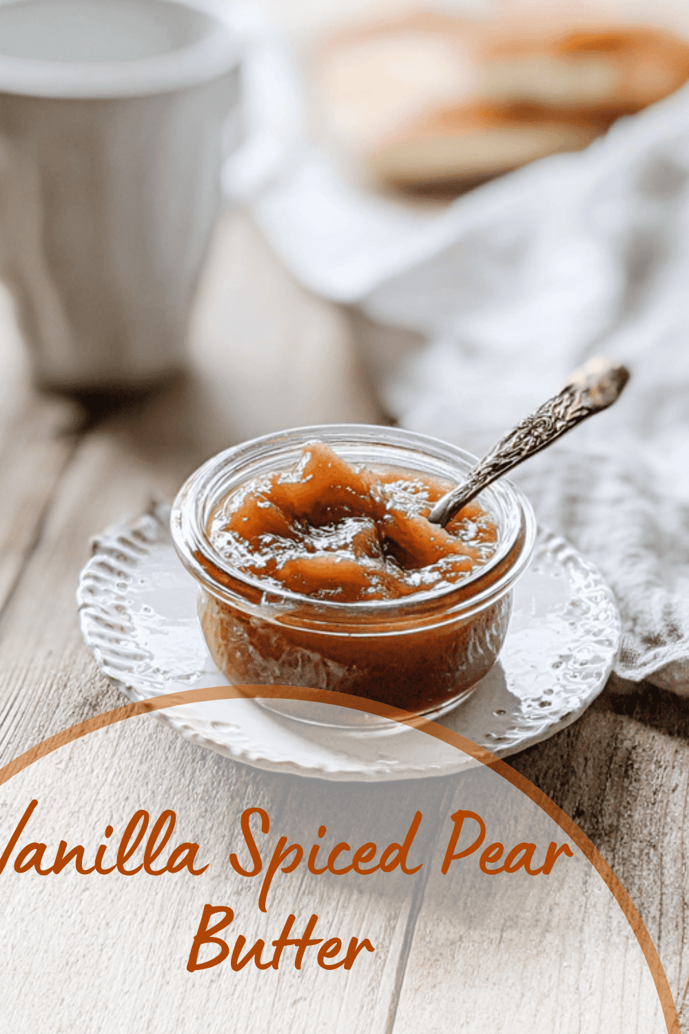 Vanilla Spiced Pear Butter