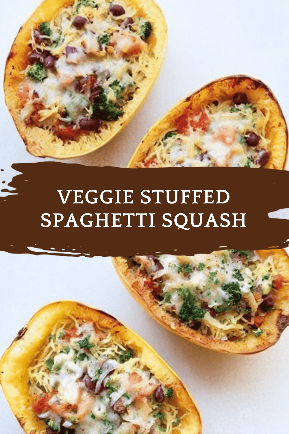 Veggie Stuffed Spaghetti Squash